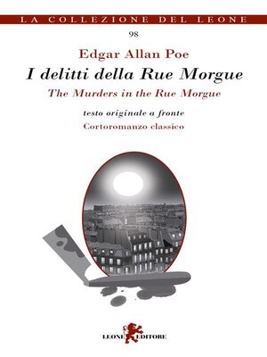 cover image of I delitti della Rue Morgue